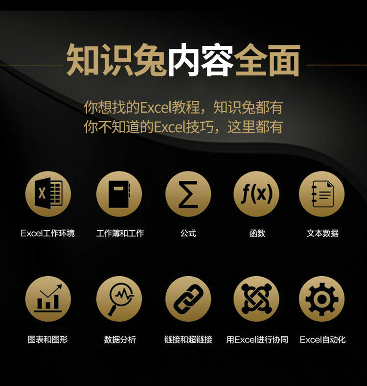 Excel 高效办公应用与技巧大全教程（550+课全面系统）