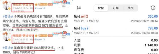 張晶霖：7.27加息落地伦敦金趋势转多<strong></p>
<p>转外汇</strong>？外汇黄金1987双顶仍有效？