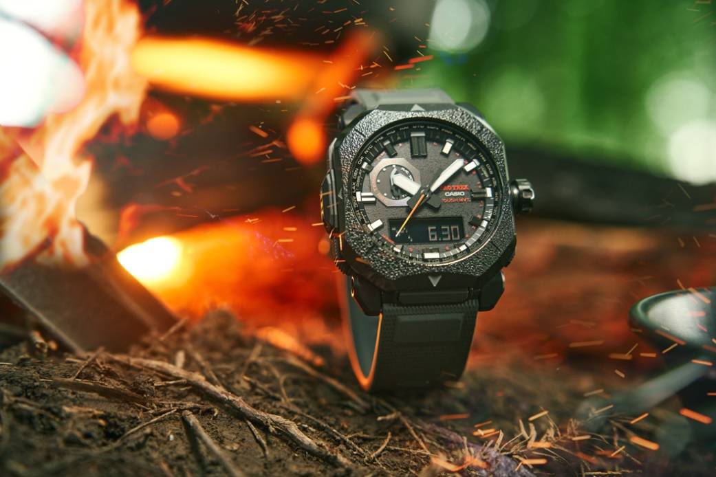 燃火铸铁<strong></p>
<p>火币Pro</strong>，着色旷野！卡西欧PRO TREK 全新PRW-6900野趣上市