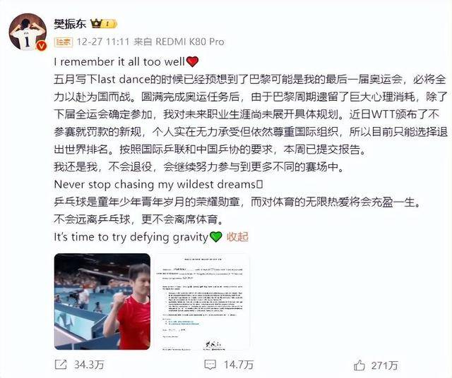 前乒乓球世界冠军：我很同情樊振东<strong></p>
<p>交易所炒币</strong>，WTT要有所改变