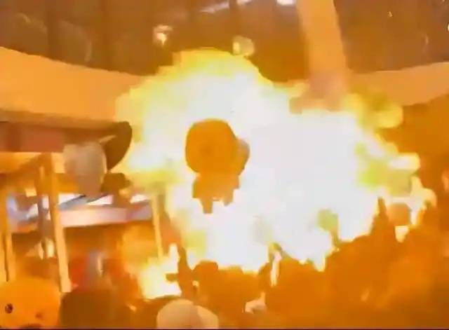 信阳跨年夜突发氢气球爆燃<strong></p>
<p>交易所上币费</strong>，有人被灼伤！多地曾发文禁止升放