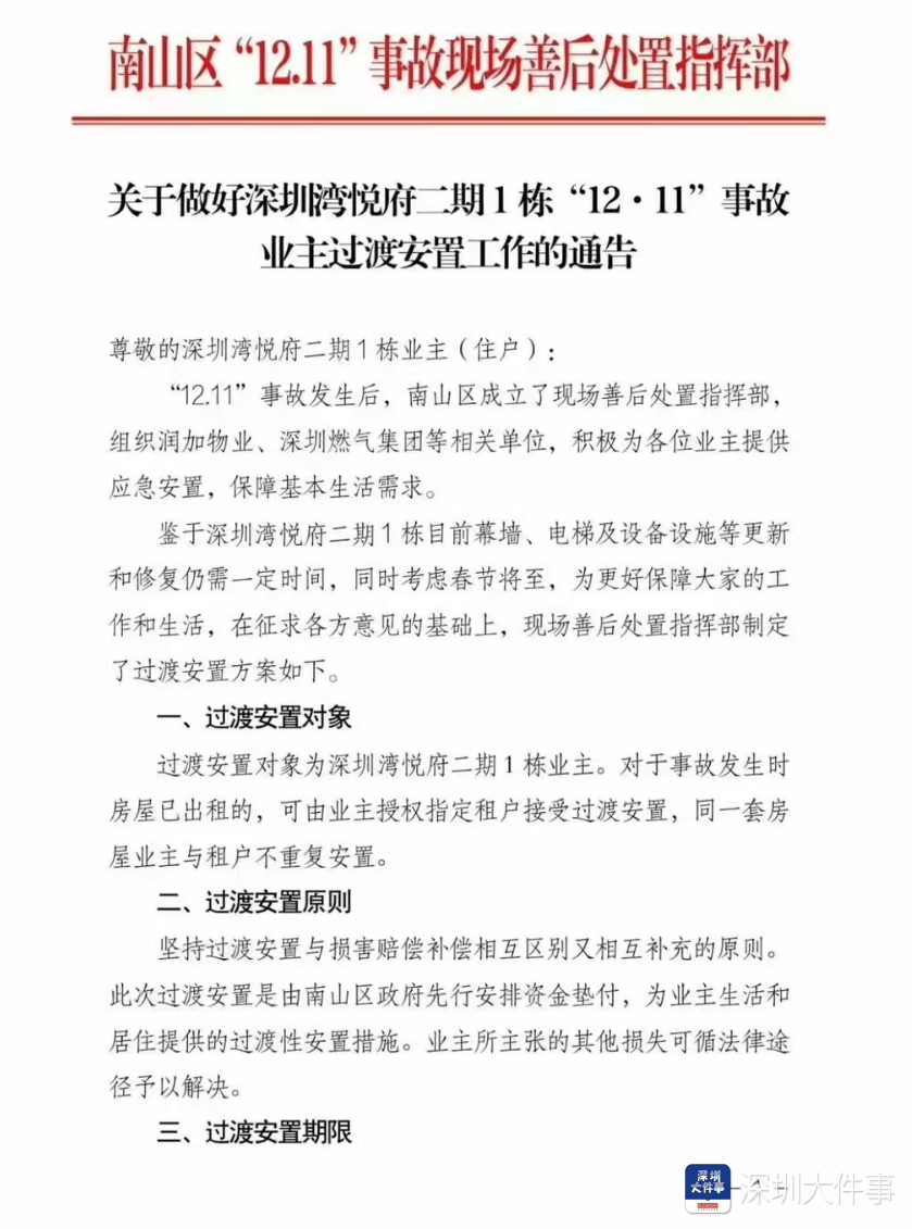 深圳湾悦府事故过渡安置方案已制定<strong></p>
<p>交易所上币流程</strong>，可选现金或酒店过渡安置