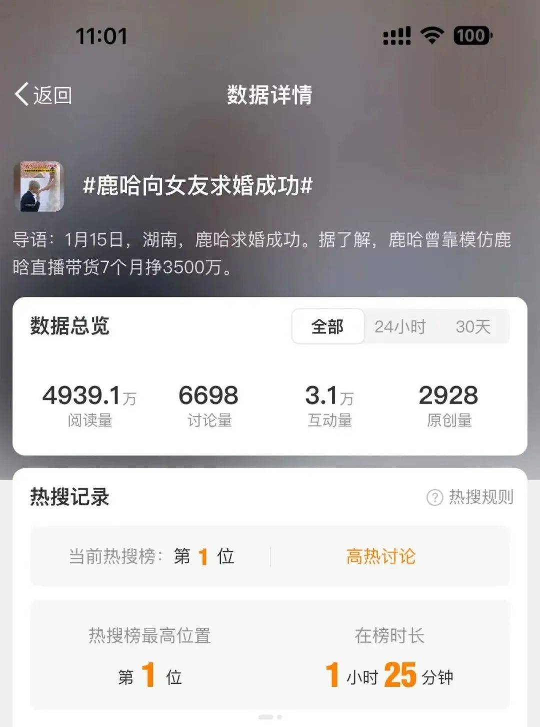 热搜第一<strong></p>
<p>币币交易所系统</strong>！鹿哈在湖南向女友求婚成功