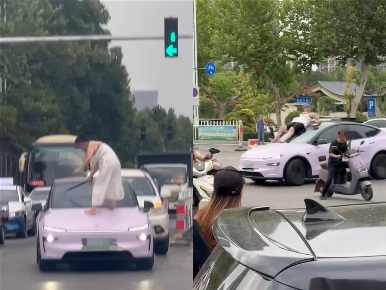 女子持械当街打砸多辆轿车<strong></p>
<p>cointobe交易平台</strong>，被顶在挡风玻璃上前行，当地：女子当场被控制，警方介入调查