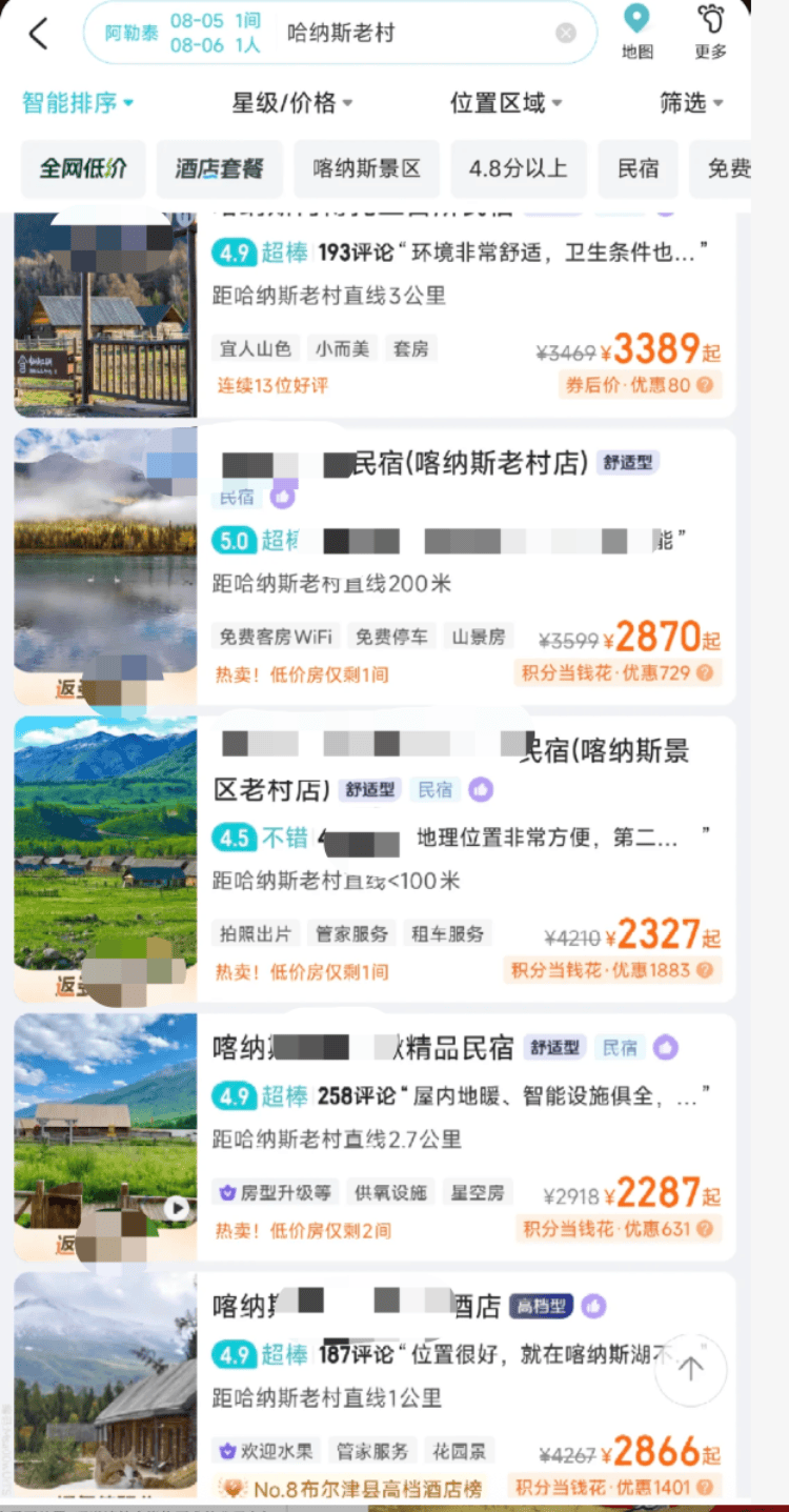 新疆喀纳斯有民宿挂牌价涨到4000元/晚<strong></p>
<p>湖南省交易</strong>？当地市监局：会做价格引导工作