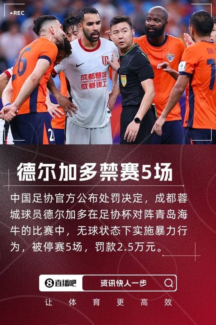 朱艺：蓉城止步足协杯半决赛<strong></p>
<p>000858股票</strong>，德尔加多剩余5场停赛在中超执行
