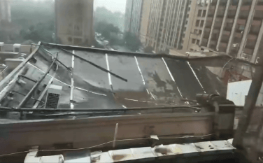 东海一饭店房顶发生塌陷<strong></p>
<p>博通集成股票</strong>,室内正举办宴席 当地应急管理局:救援仍在进行中
