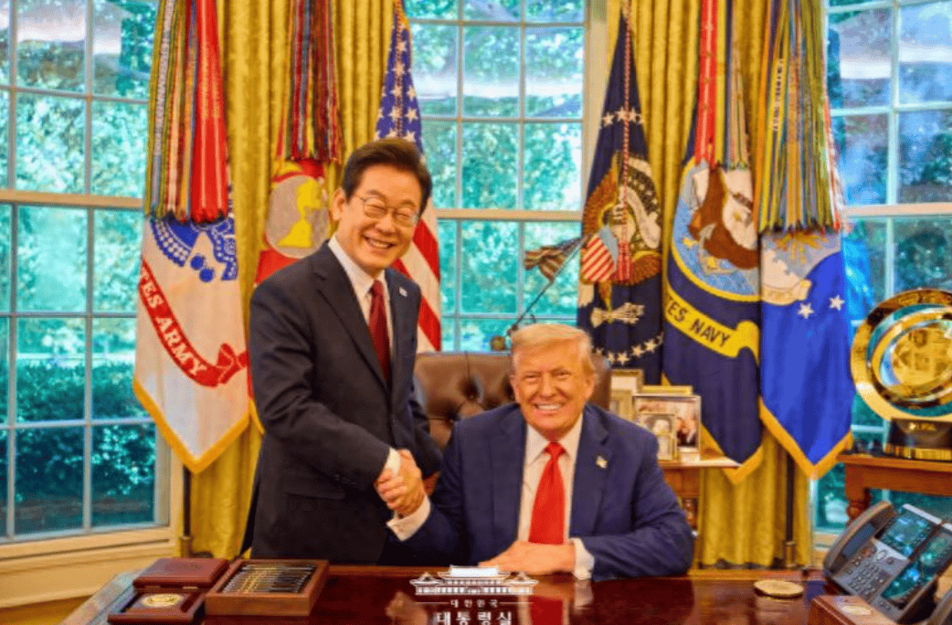 和中方见完面就回国<strong></p>
<p>股票新闻</strong>,特朗普没给李在明留面子,联合宣言或泡汤?