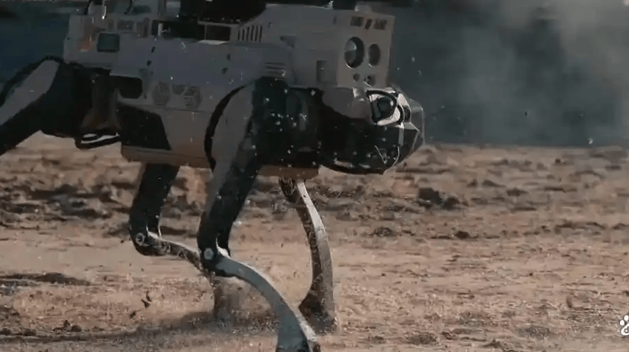 解放军“机器狼”投入台海<strong></p>
<p>上海能源股票</strong>，集群抢滩动作丝滑