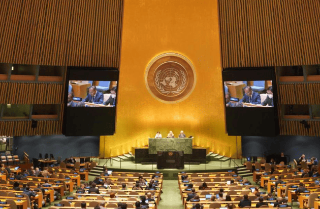 联合国罕见一幕上演!美国和8个伊斯兰国家一起施压中俄<strong></p>
<p>联影医疗股票</strong>,推动安理会支持向加沙派兵?信号不简单